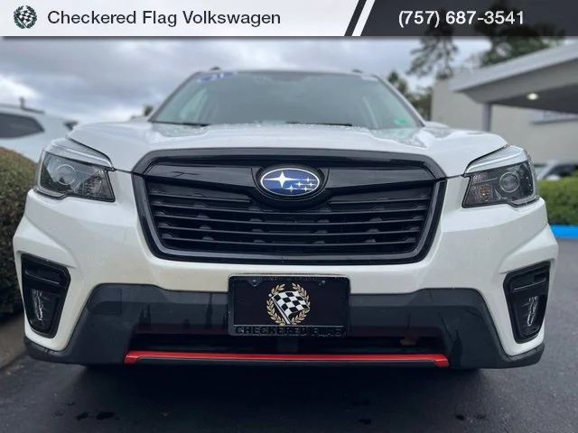 Used 2021 Crystal White Pearl Subaru Sport image 13