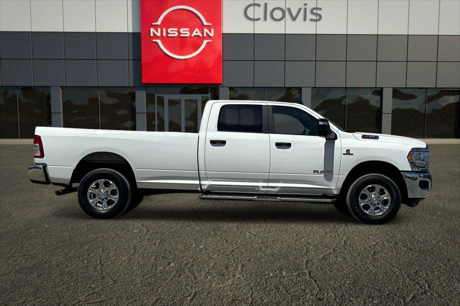 Used 2024 Bright White Clearcoat Ram Big Horn image 9