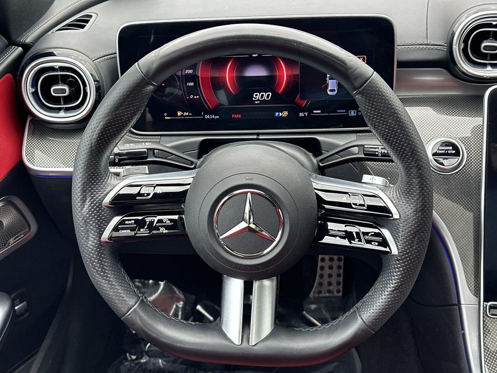 Certified Used 2023 MANUFAKTUR Moonlight White Metallic Mercedes-Benz C 300 image 20