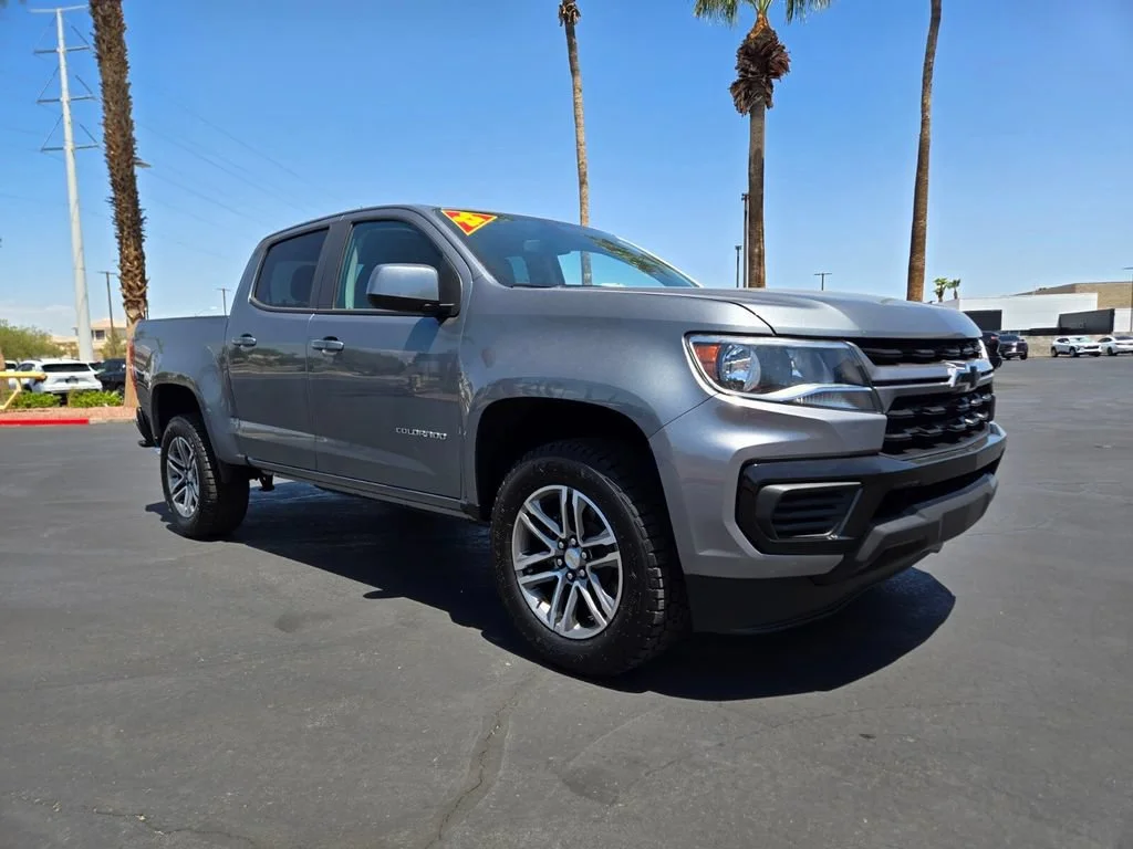 Used 2022 Satin Steel Metallic Chevrolet WT image 1