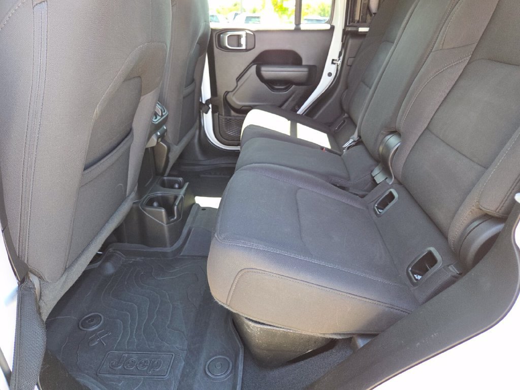 Certified Used 2022 Bright White Clearcoat Jeep Sport S image 22