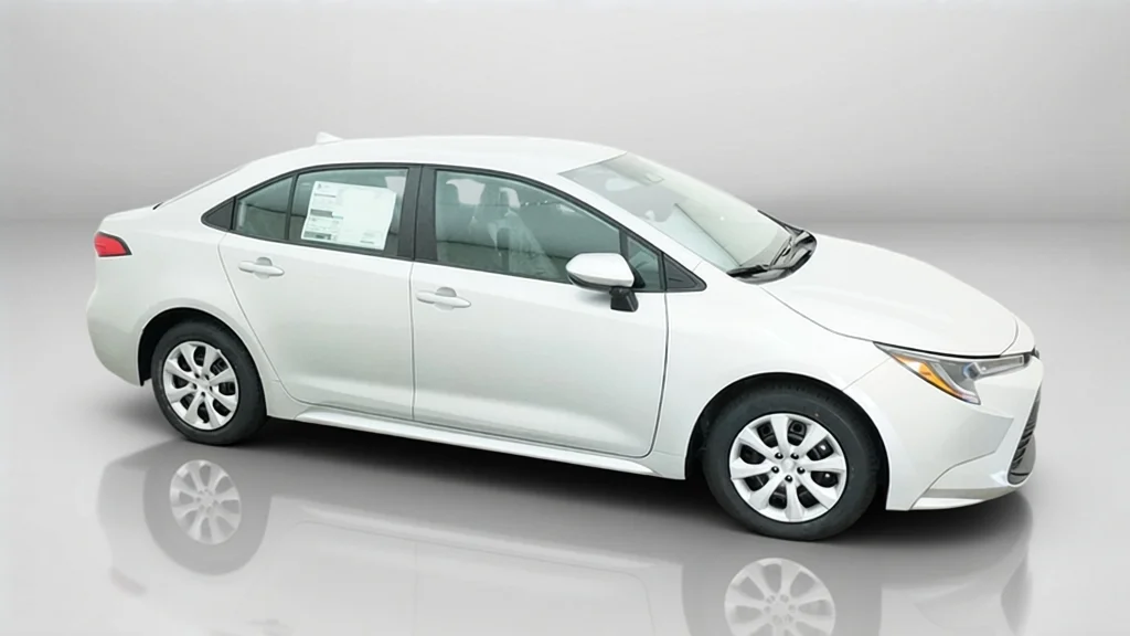 New 2027 Classic Silver Metallic Toyota LE image 6