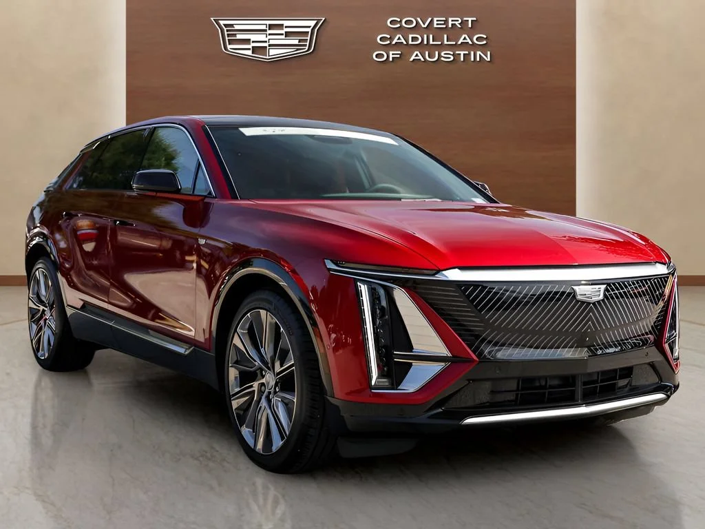 Used 2025 Radiant Red Tintcoat Cadillac Luxury 3 image 6