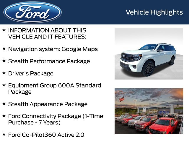 New 2027 Star White Metallic Tri-Coat Ford Platinum image 4
