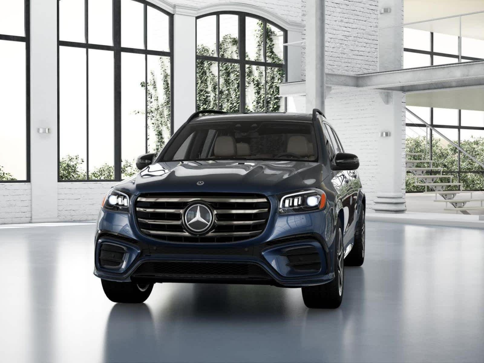 Nuevo Mercedes-Benz GLS 450 azul crepúsculo metalizado 2026, imagen 82