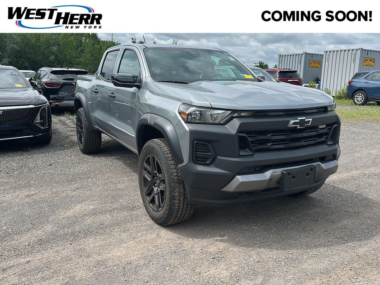 Used 2024 Sterling Gray Metallic Chevrolet Trail Boss image 1