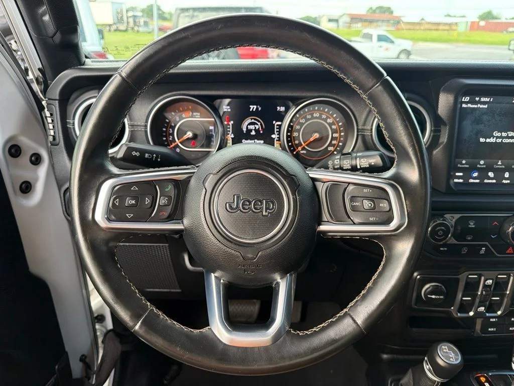Used 2020 White Jeep Unlimited Sahara image 50