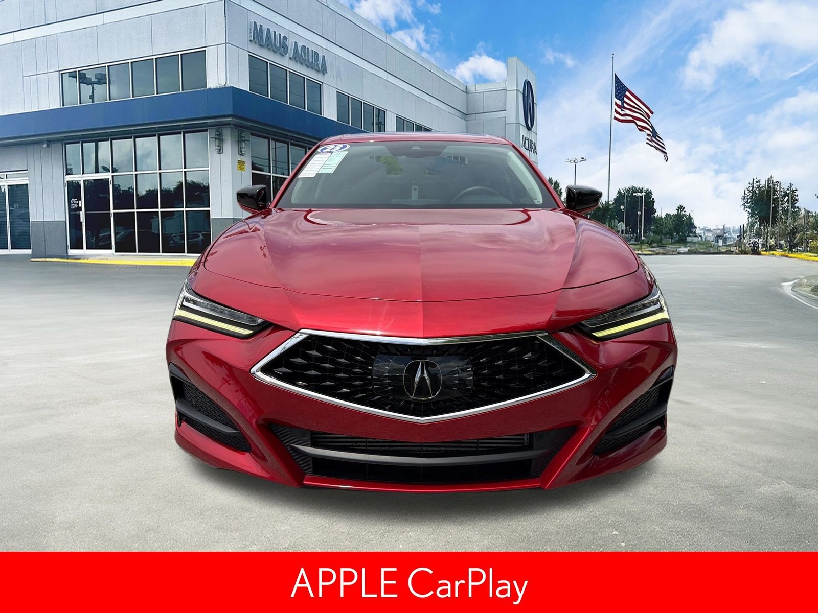 Used 2023 Performance Red Pearl Acura Technology Package image 10