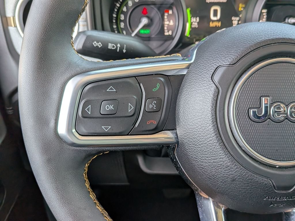 Used 2024 Gray Jeep Sahara 4xe image 17