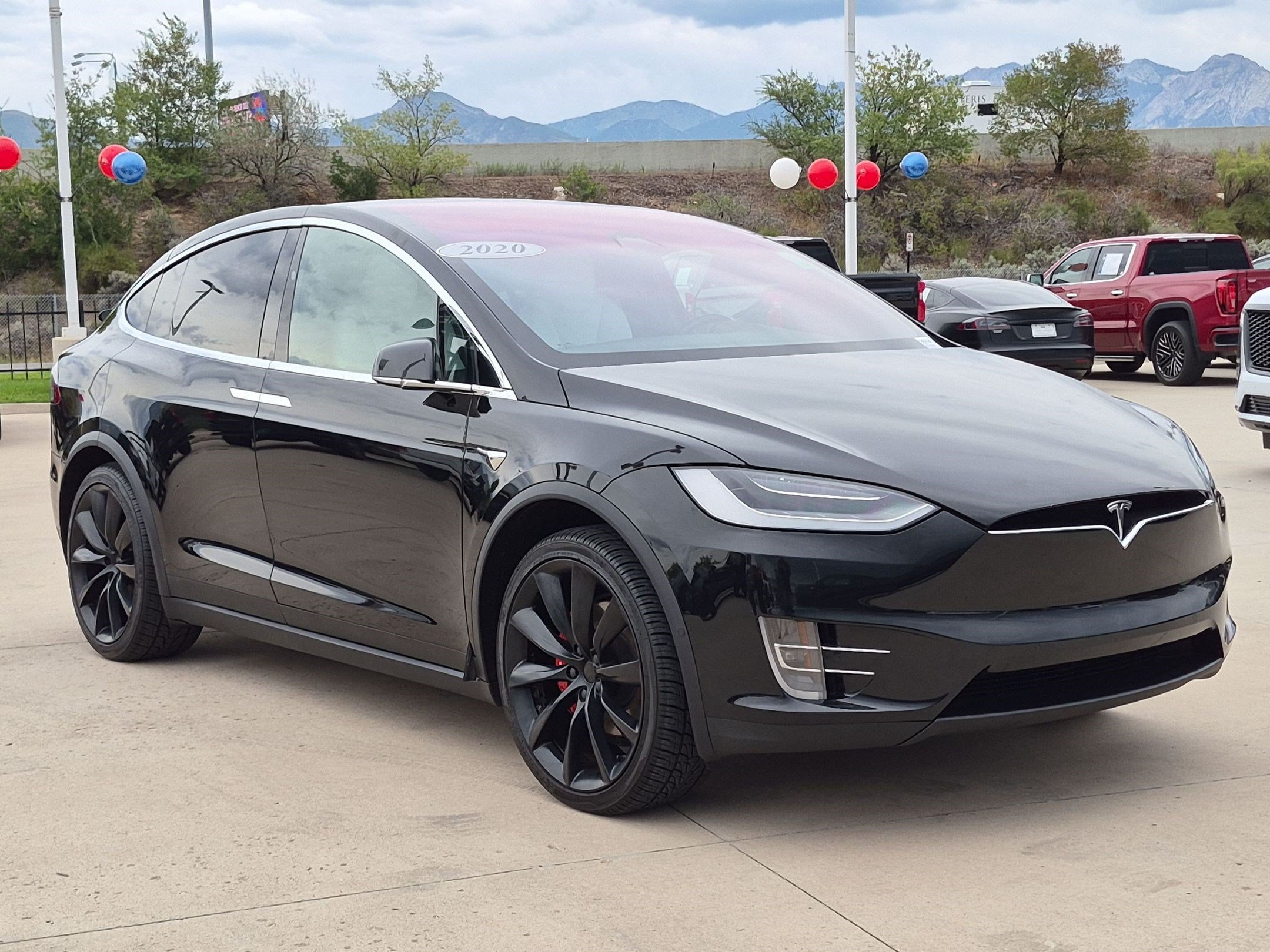 Used 2020 Black Tesla Performance image 7