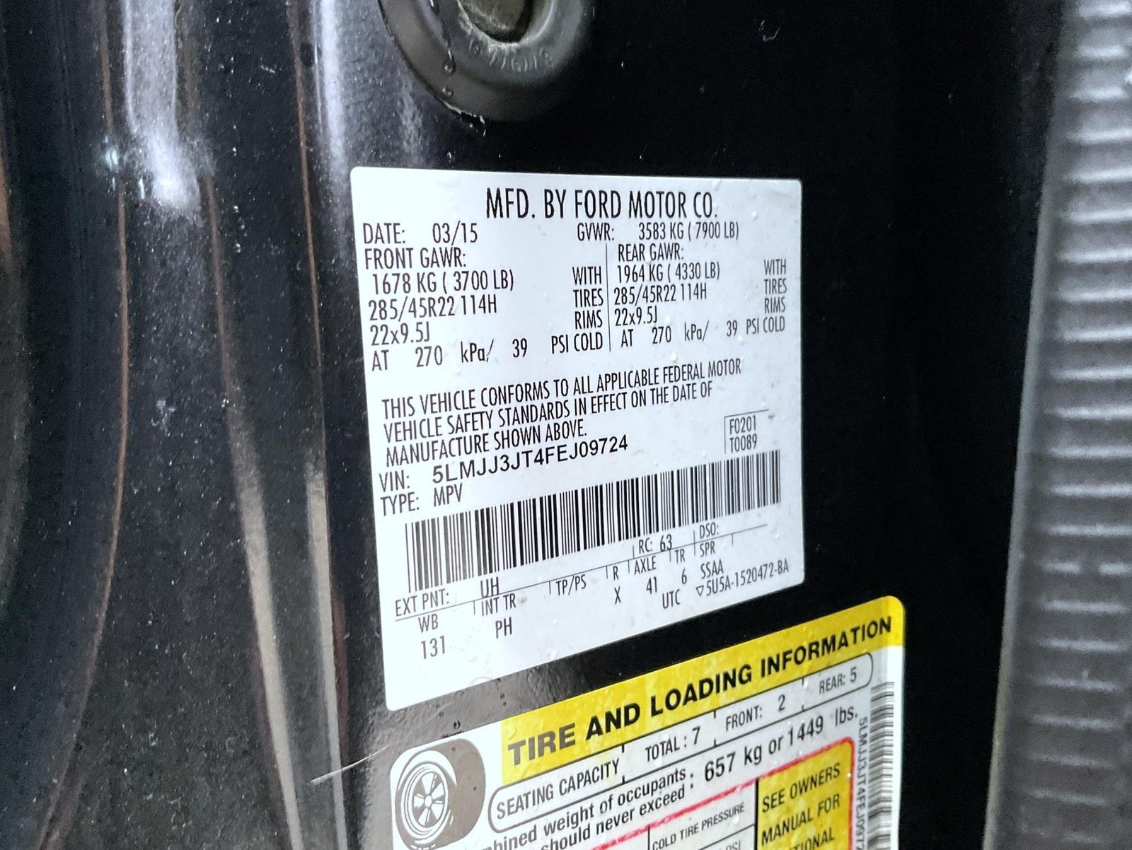 Used 2015 Black Lincoln Base image 28