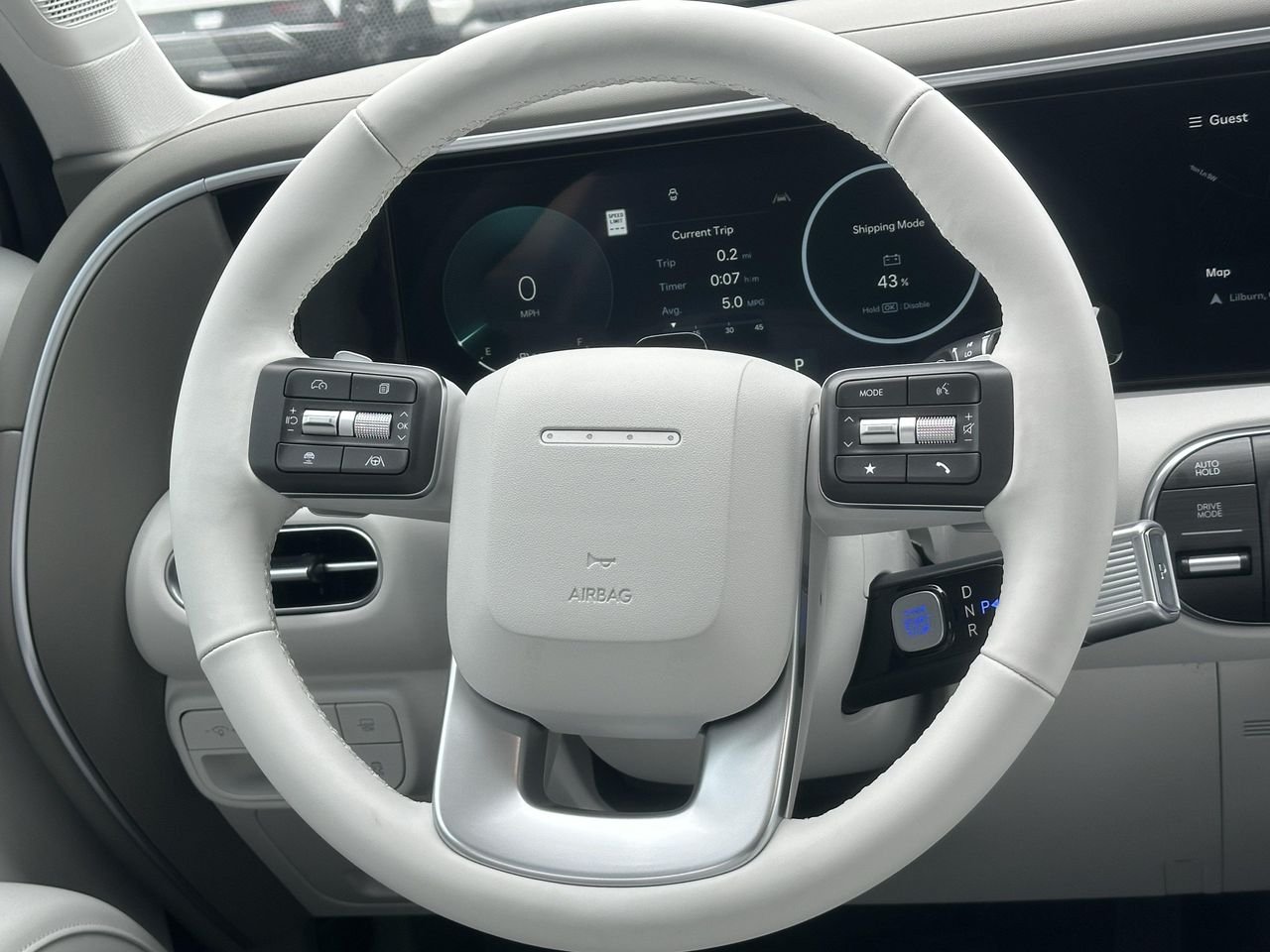New 2026 Creamy White Pearl Hyundai Blue SEL 7P image 21
