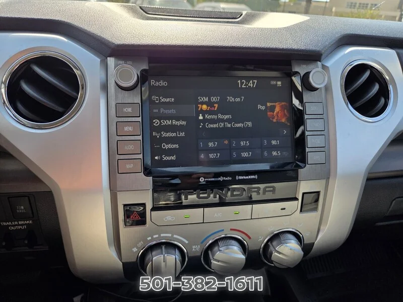 Used 2020 Silver Sky Metallic TOYOTA SR5 CREWMAX 5.5