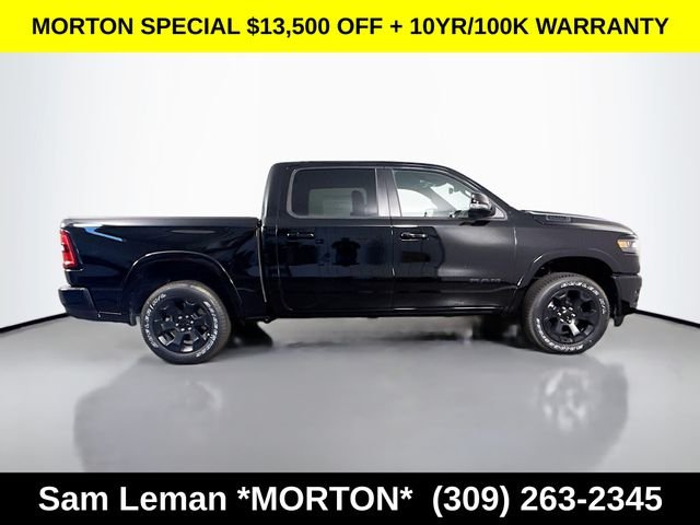 New 2026 Diamond Black Crystal Pearl-Coat Exterior Paint Ram Big Horn/Lone Star image 8