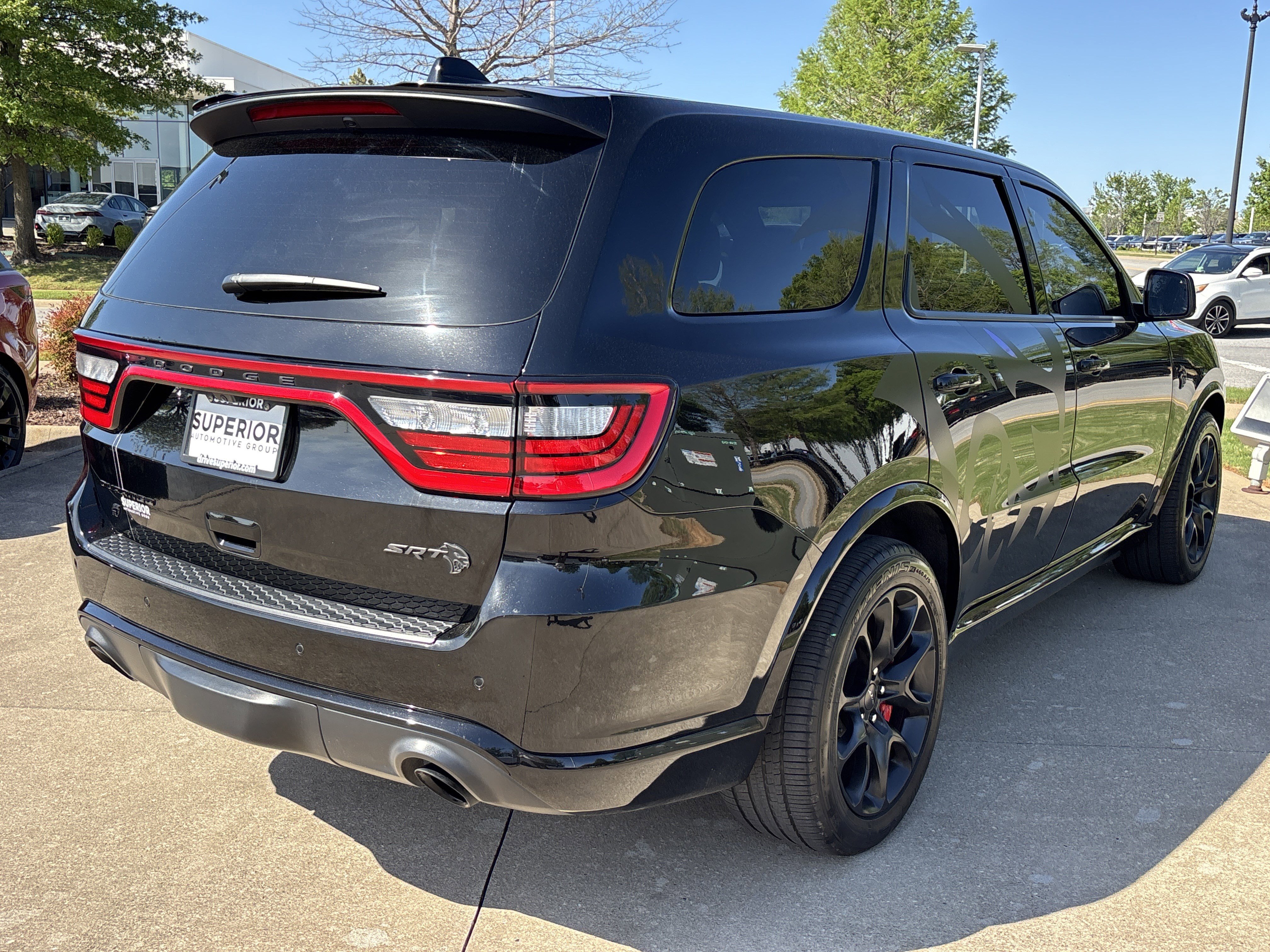 Used 2024 DB Black Clearcoat Dodge SRT Hellcat Premium AWD image 3