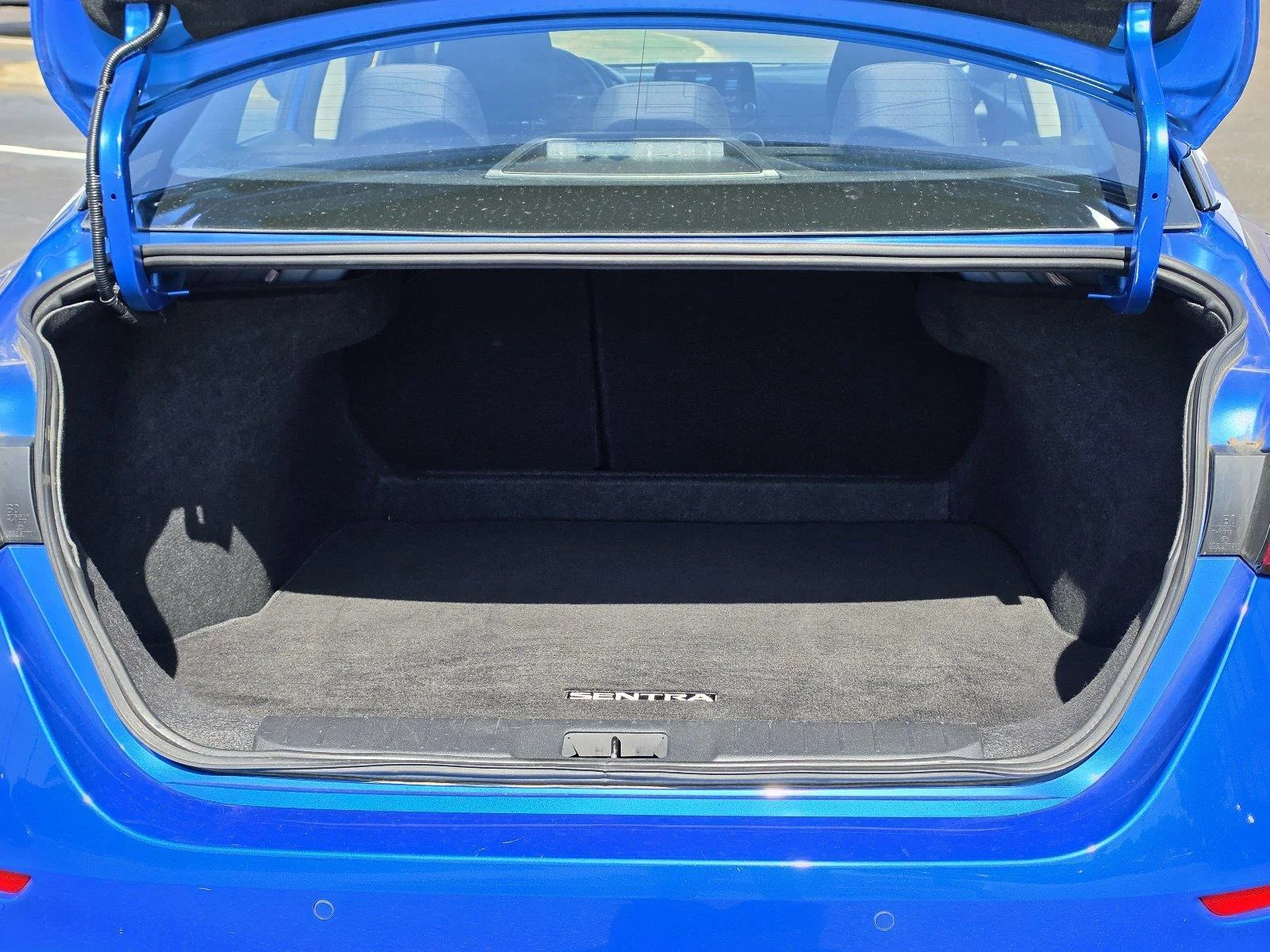 Used 2025 Electric Blue Metallic Nissan SV image 28