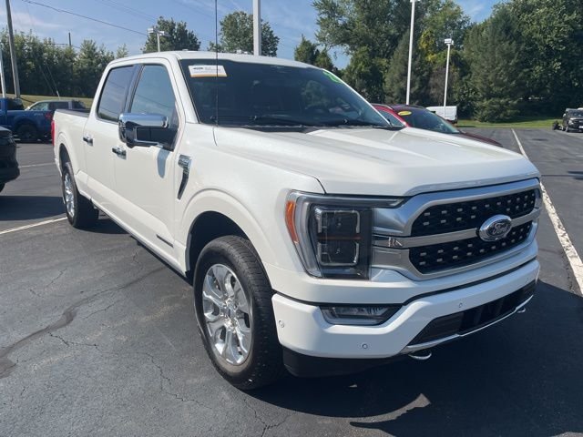 Certified Used 2023 White Metallic Ford Platinum image 3