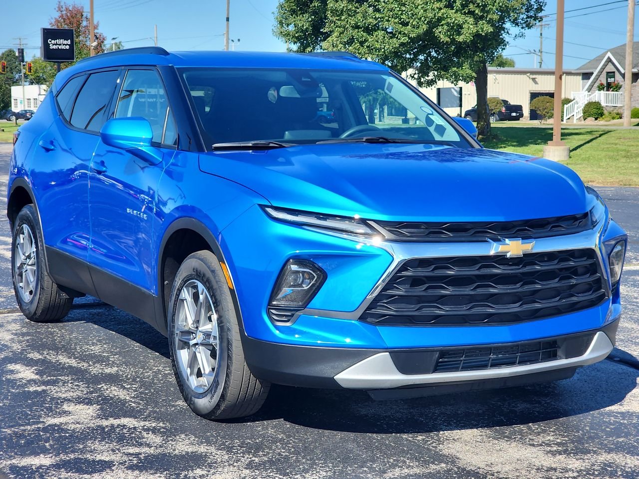 Used 2024 Riptide Blue Metallic Chevrolet LT image 1