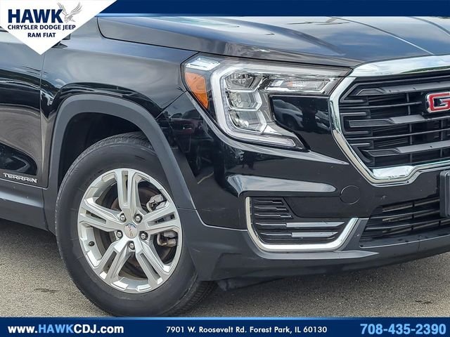 Used 2024 Black GMC SLE image 3