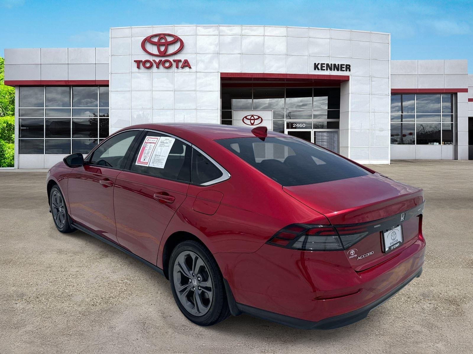 Used 2024 Radiant Red Metallic Honda EX image 4