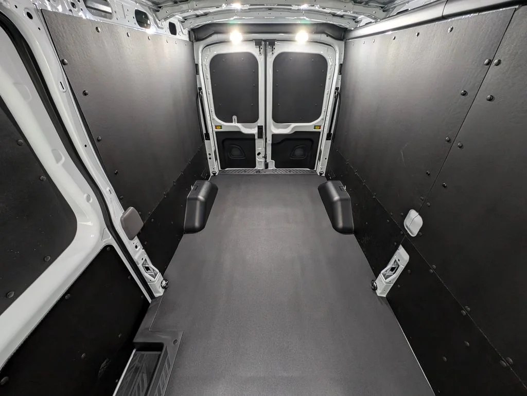 New 2025 Oxford White Ford Cargo Van image 4