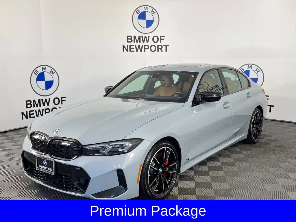 Certified Used 2025 Gray Metallic BMW M340i xDrive image 3