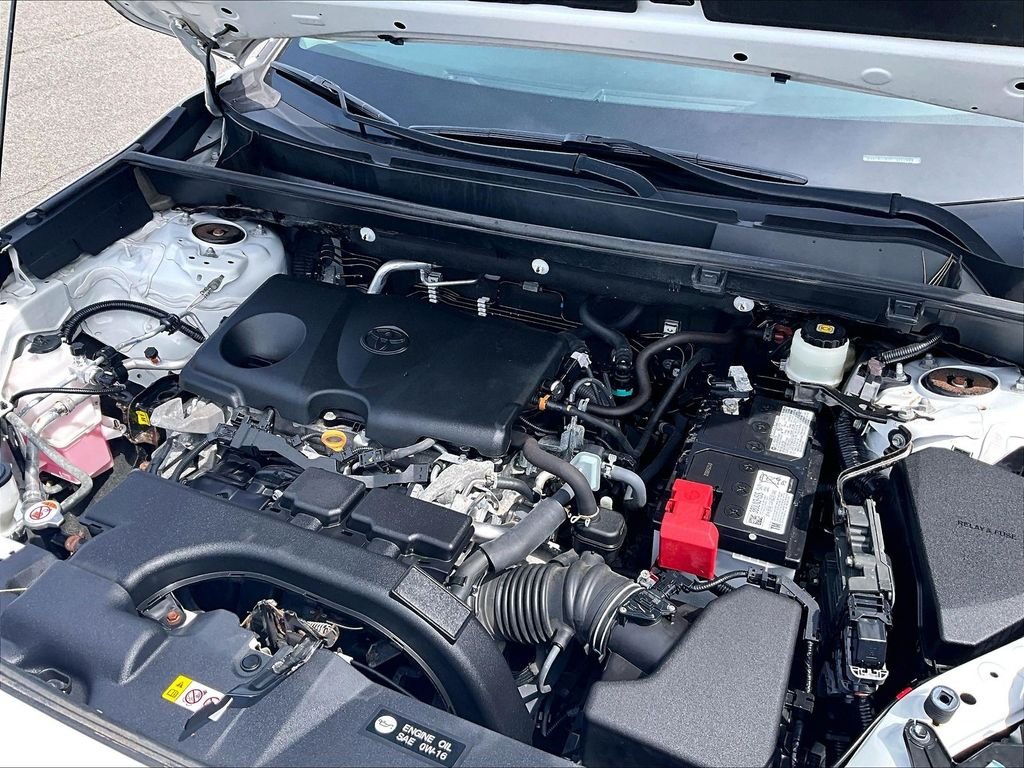 Used 2021 White Toyota LE image 34