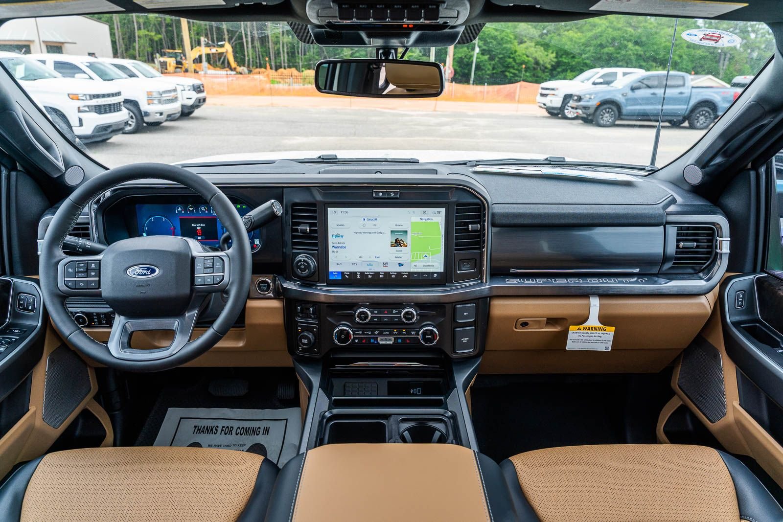 New 2026 Star White Metallic Tri-Coat Ford F-250® Lariat® image 23