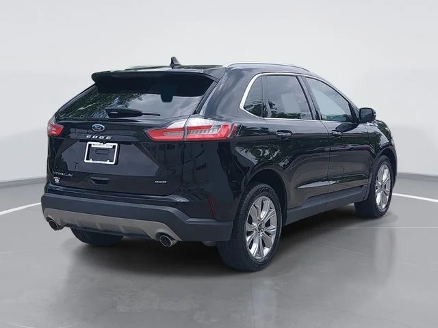 Used 2023 Black Ford Titanium image 3