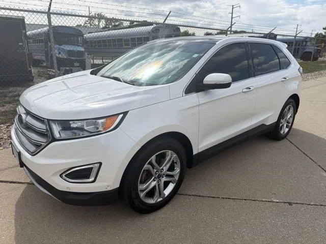 Used 2017 White Ford Titanium image 2
