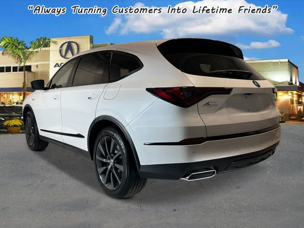 New 2026 Platinum White Pearl Acura w/A-Spec Package image 3
