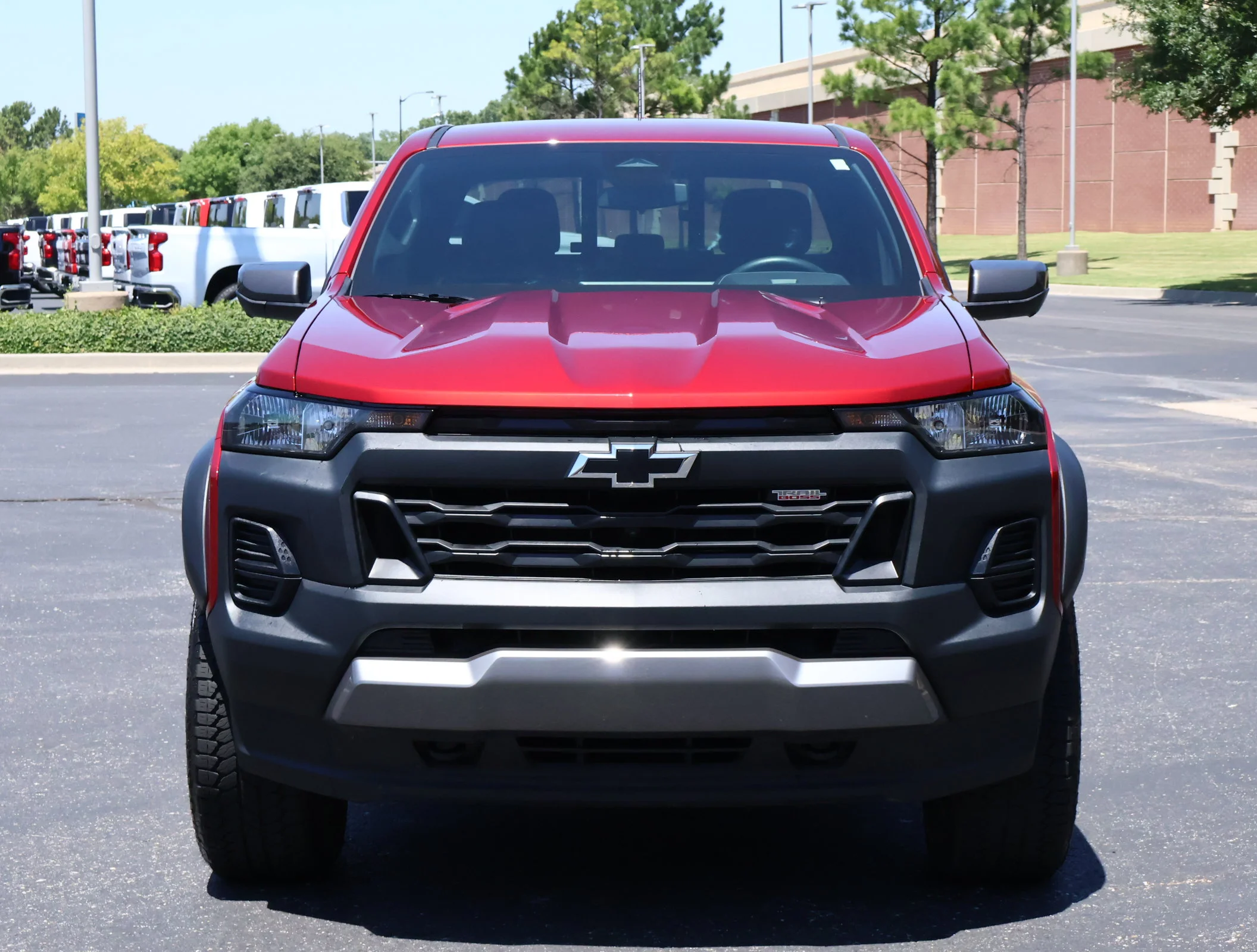 Used 2025 Radiant Red Tintcoat Chevrolet Trail Boss image 27