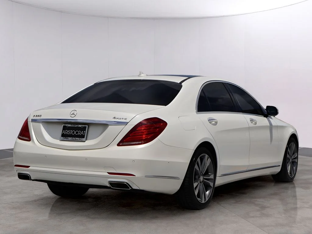 Used 2015 designo Diamond White Mercedes-Benz S 550 image 7
