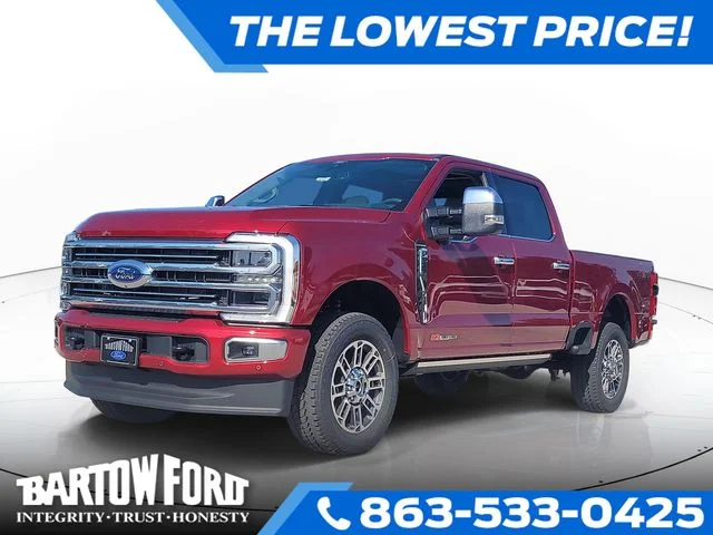 New 2026 Ruby Red Metallic Ford Platinum image 1