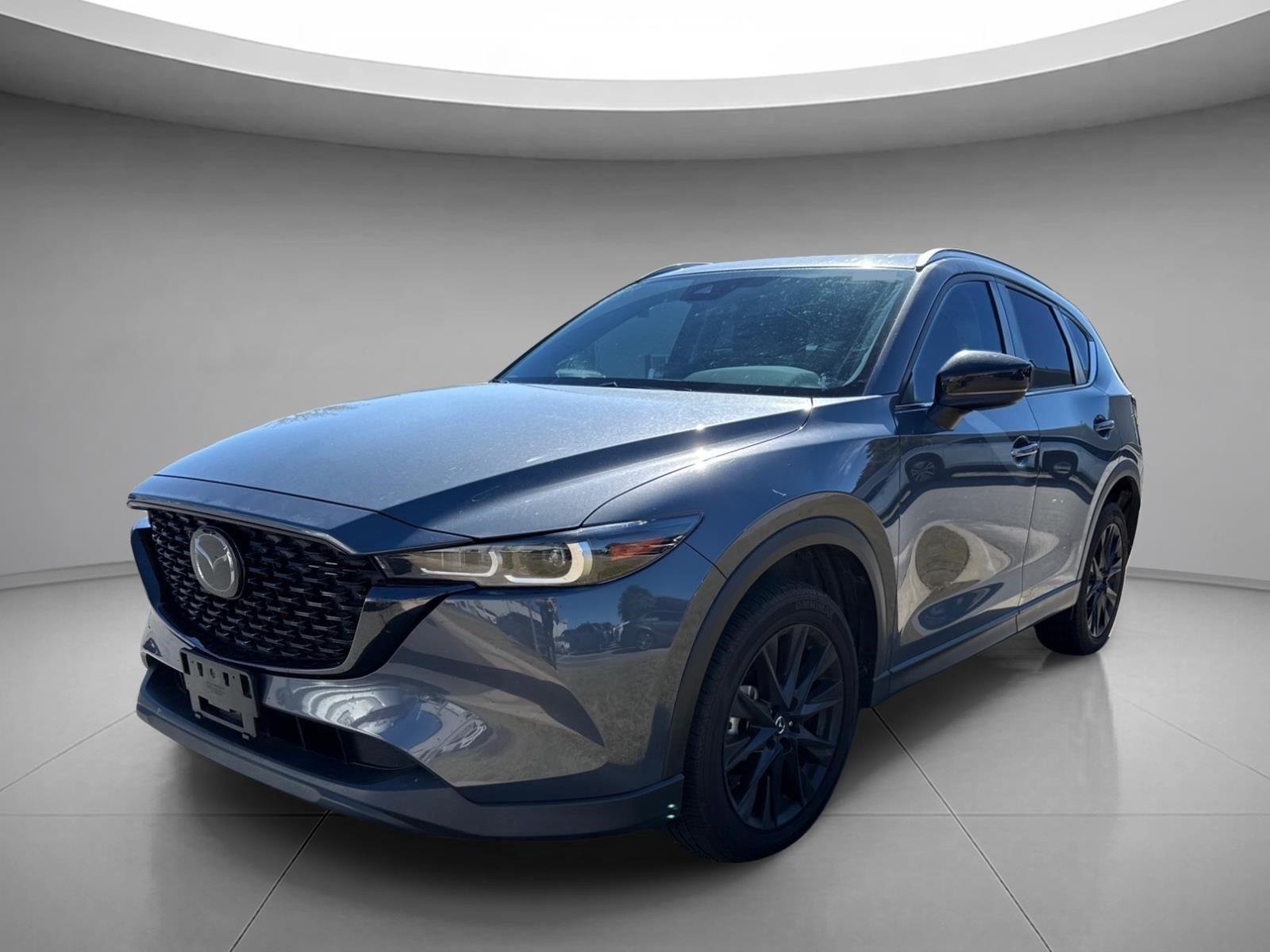 Used 2022 Polymetal Gray Mazda 2.5 S Carbon Edition image 1