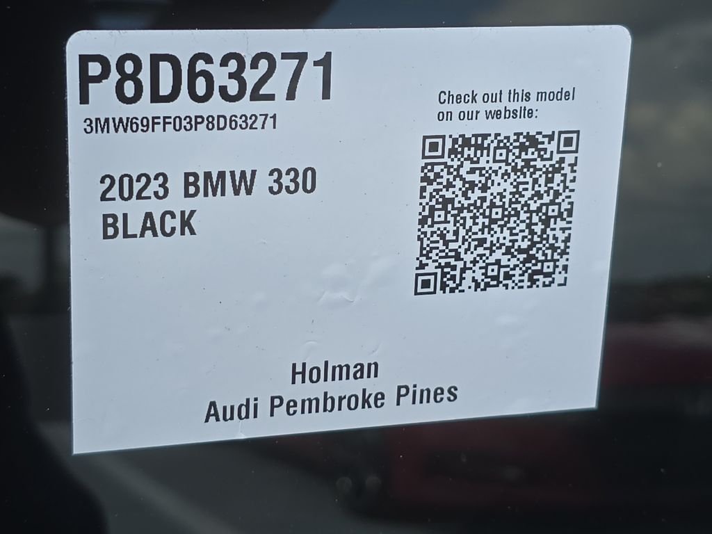 Used 2023 Black BMW 330i image 32
