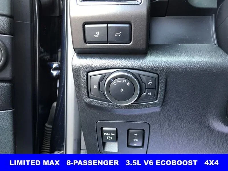 Certified Used 2021 Antimatter Blue Metallic Ford Limited image 8