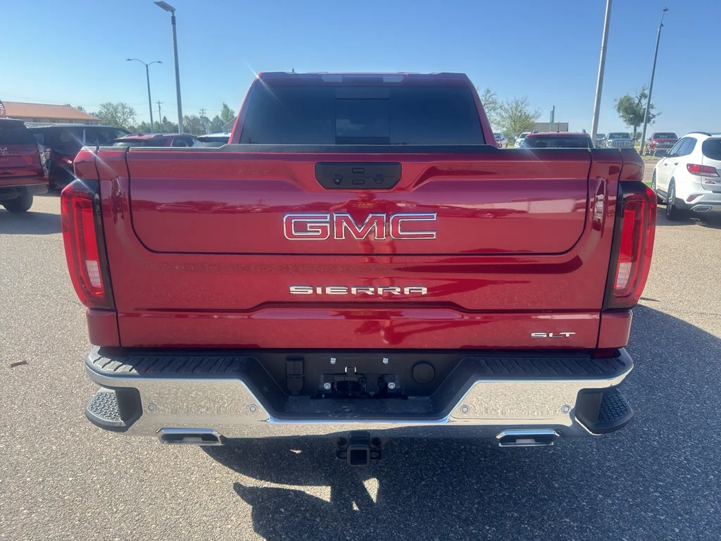 Used 2025 Volcanic Red Tintcoat GMC SLT image 7