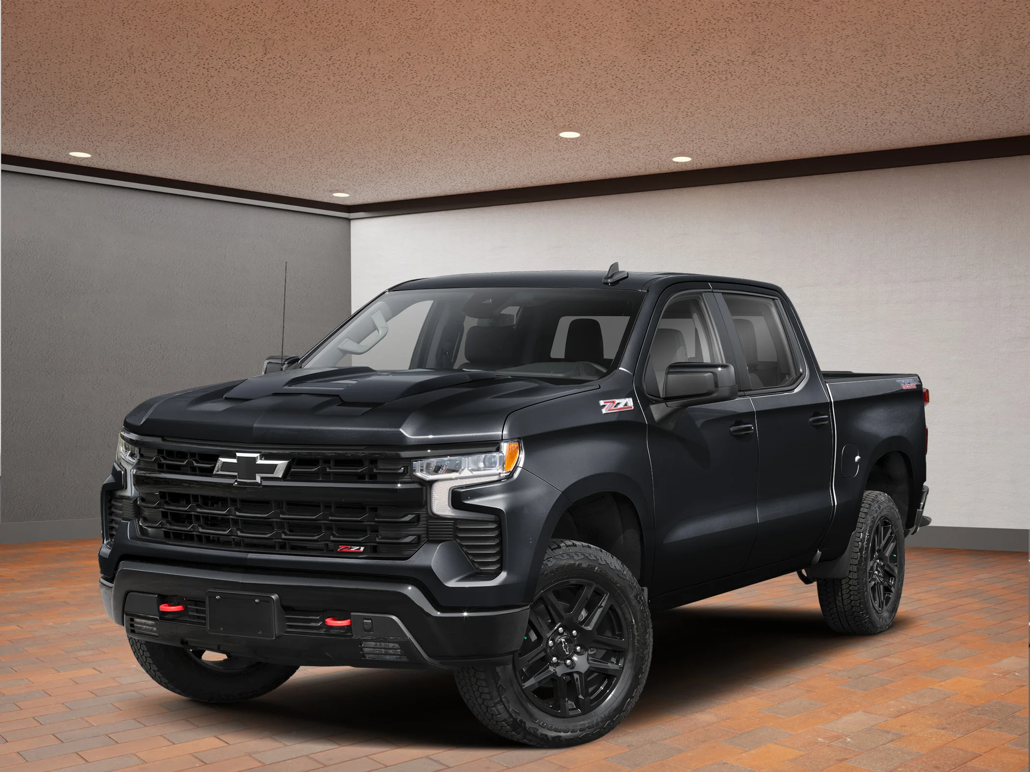 New 2026 Black Chevrolet Crew Cab Short Box 4-Wheel Drive LT Trail Boss image 1