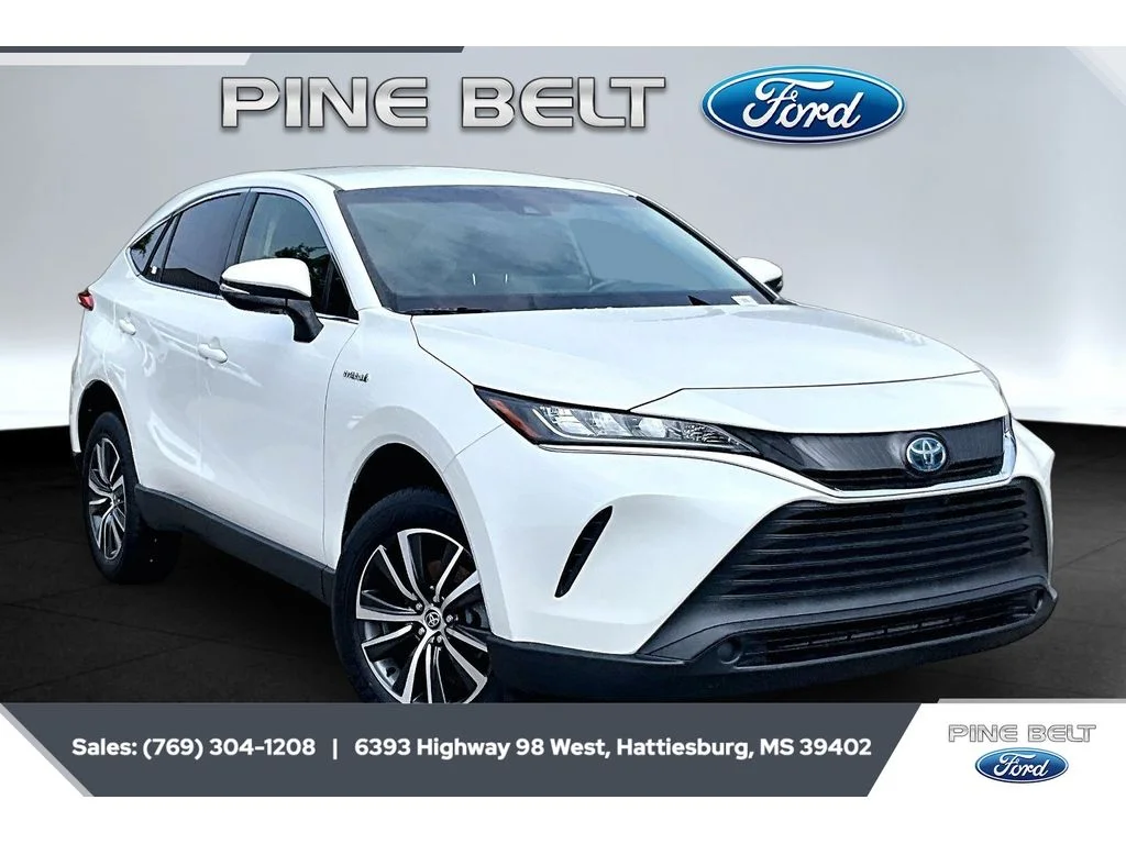 Used 2021 Blizzard Pearl Toyota LE image 1