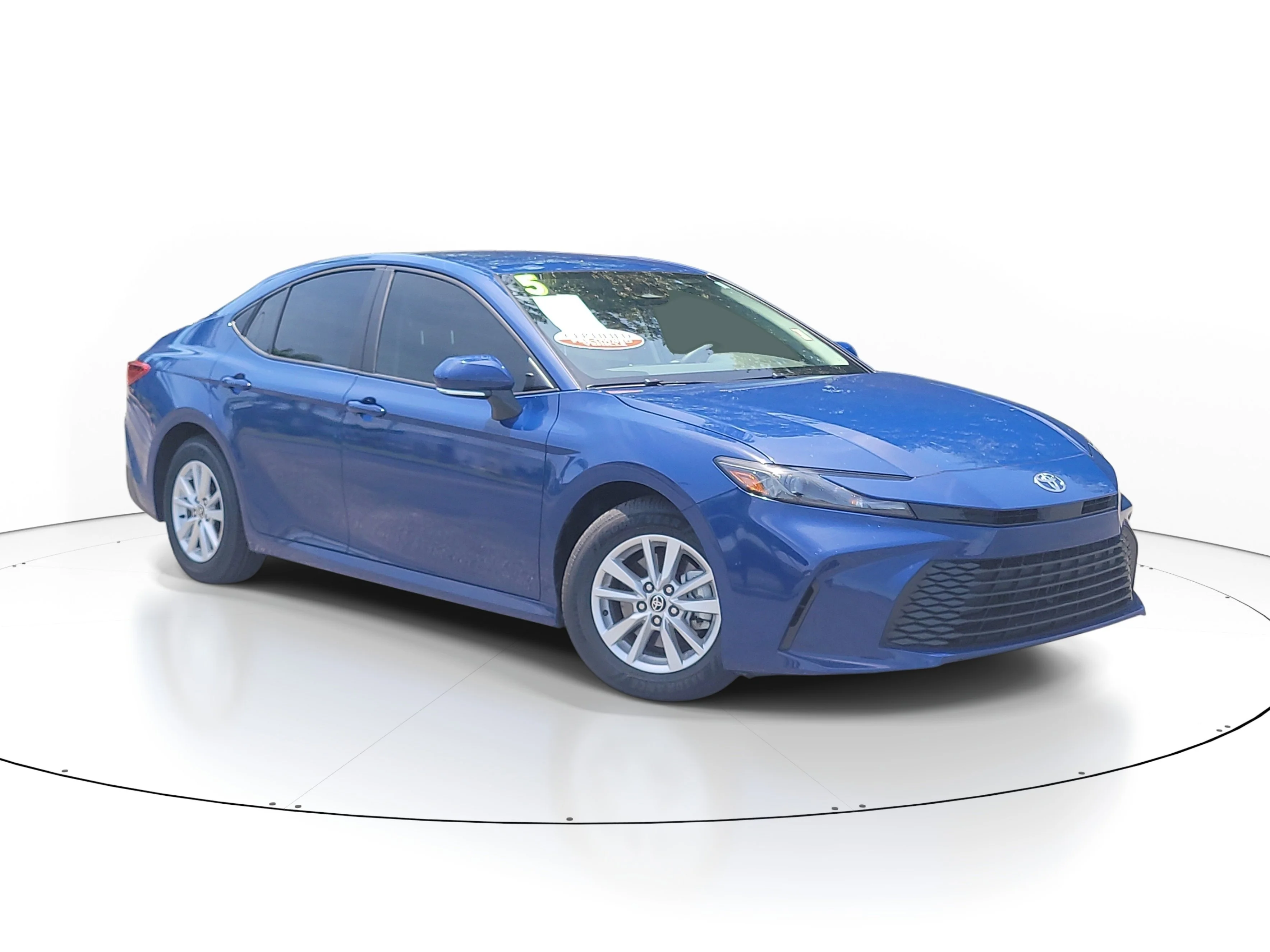 Certified Used 2025 Blue Toyota LE image 1
