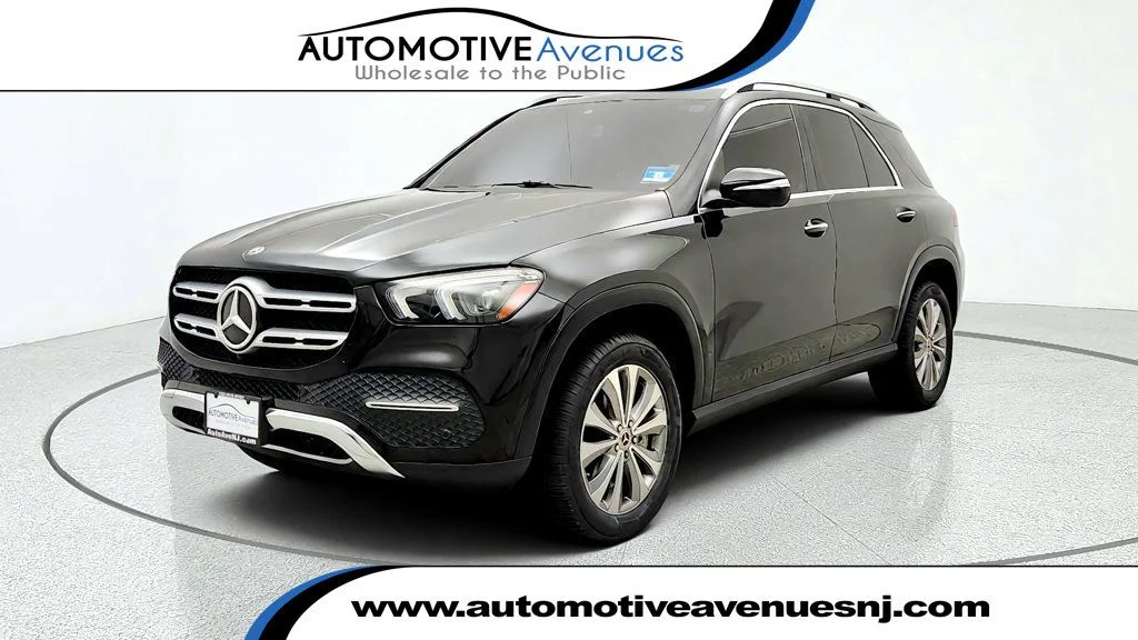 Used 2020 Black Mercedes-Benz GLE 350 4MATIC® SUV w/ Premium & Parking Assist Pkgs image 1