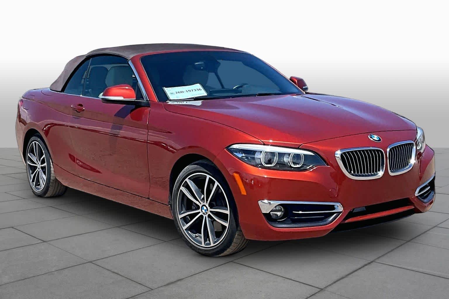 Used 2018 Sunset Orange Metallic BMW 230i image 2