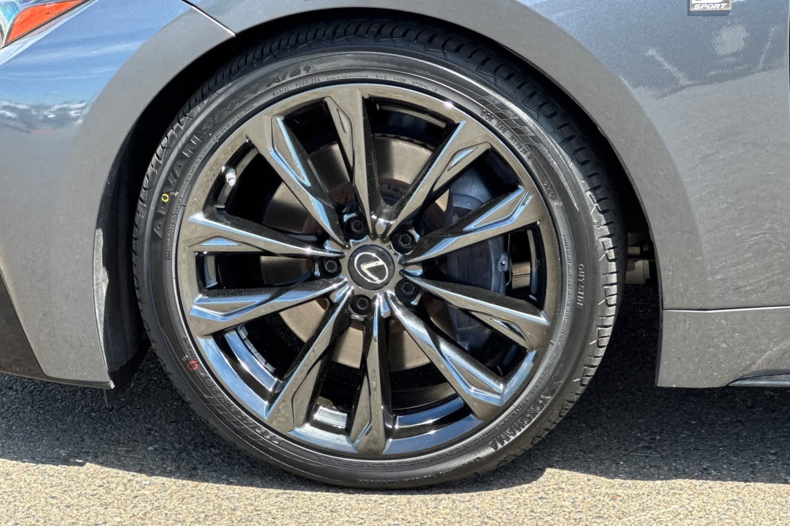 Used 2021 Cloudburst Gray Lexus F SPORT image 31