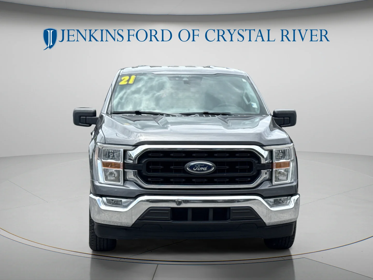 Used 2021 Carbonized Gray Metallic Ford XLT image 13