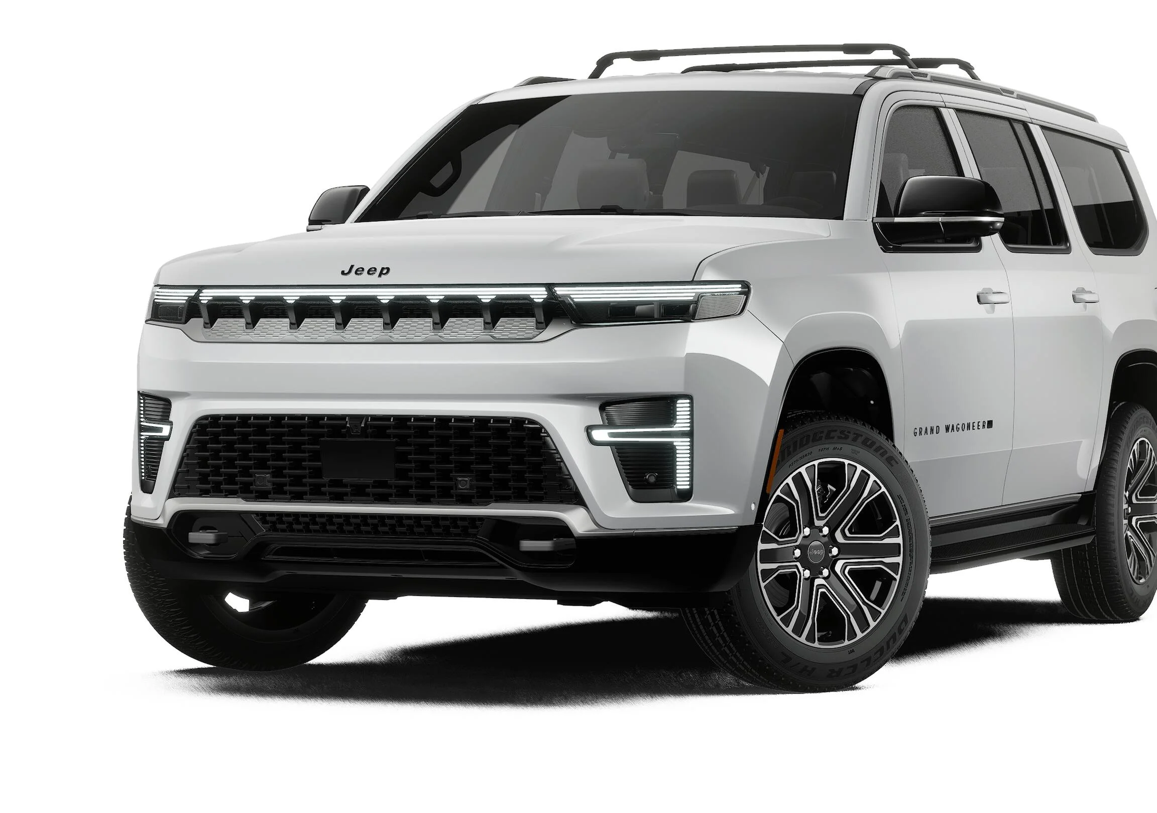 New 2027 Bright White Clear-Coat Paint Jeep Grand Wagoneer image 1