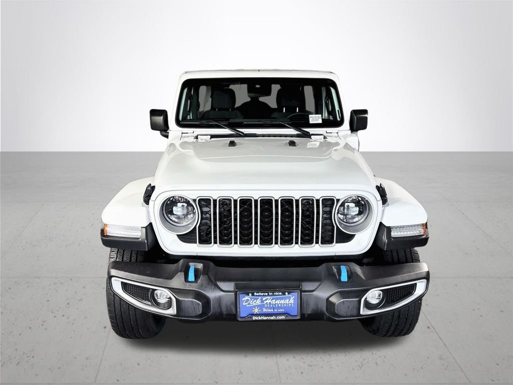 Certified Used 2024 White Jeep Sahara 4xe image 3
