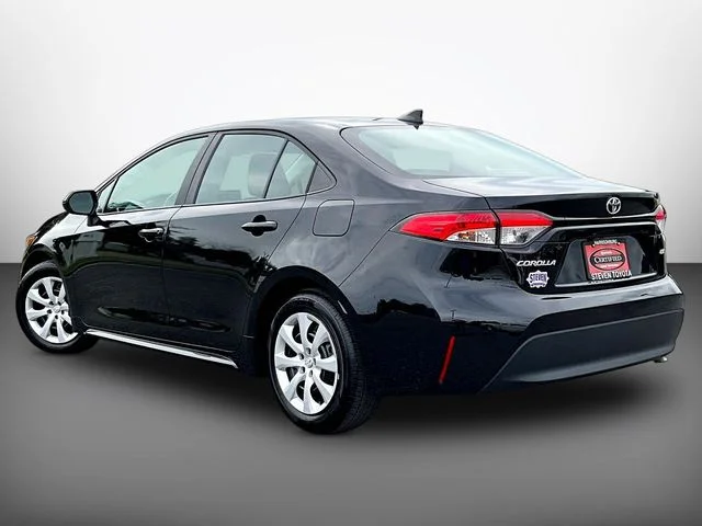 Certified Used 2025 Black Toyota LE image 4