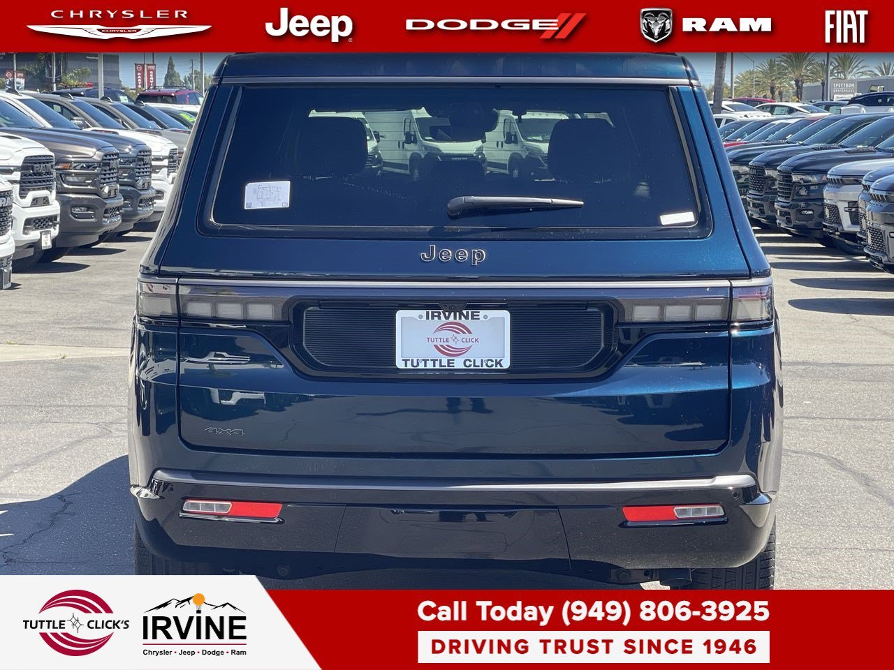 New 2026 Fathom Blue Pearlcoat Jeep Limited Reserve image 5