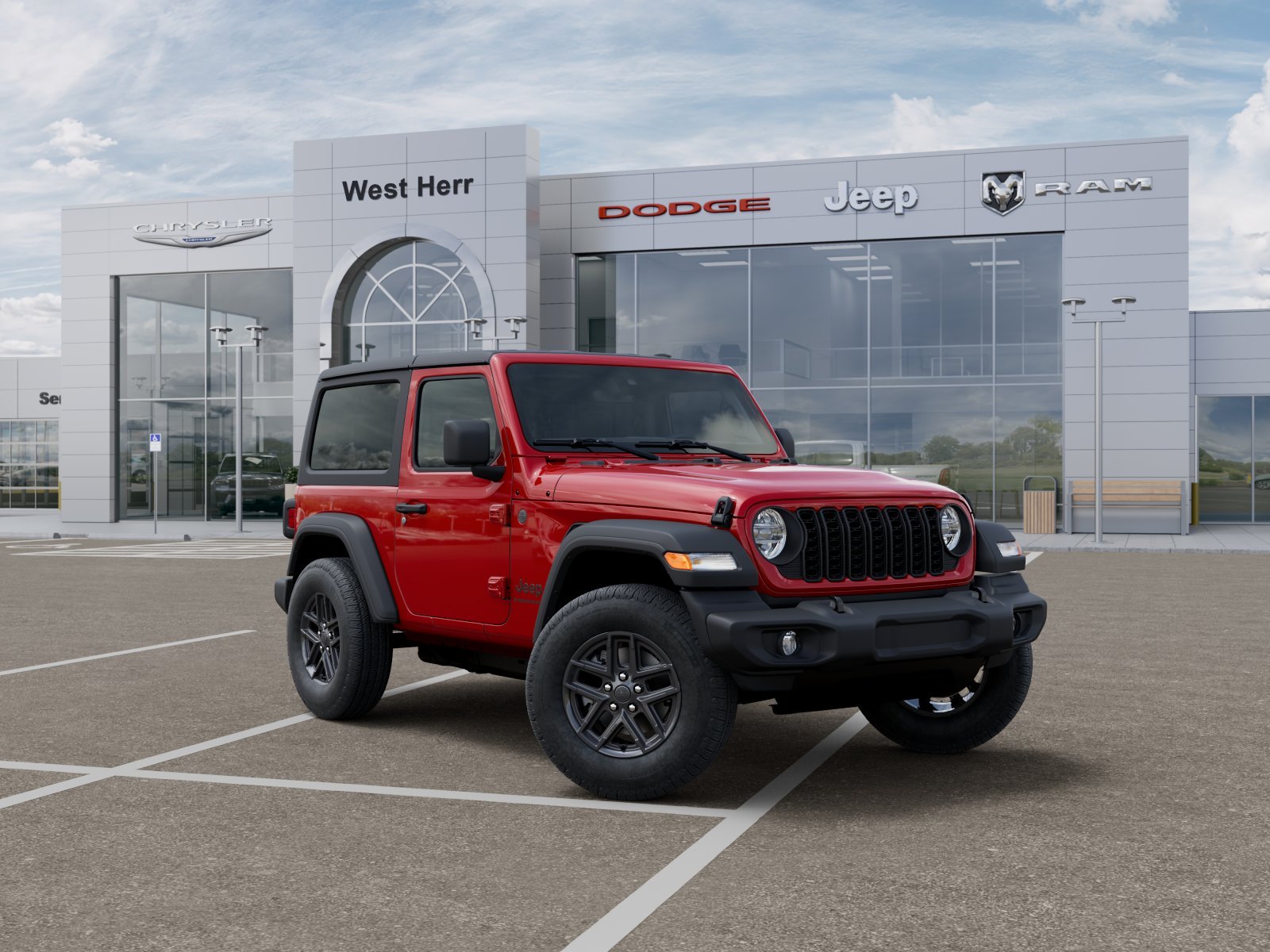 New 2026 Firecracker Red Clearcoat Jeep Sport S image 17